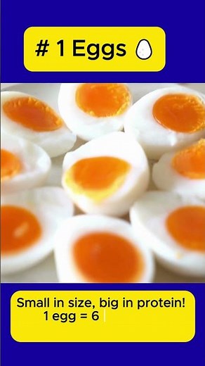 Top 5 PROTEIN Rich Foods for a HEALTHY Diet