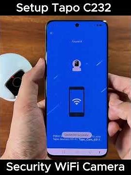 Setup Tapo C232 Security WiFi Camera