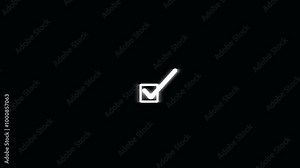 Check mark symbol. approved tick mark icon, success, correct concept. . Correct check mark symbol. Yes sign. Correct vote icon on white background. Animated green tick with multiple background colors.