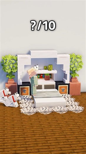 마크 모던 침실 인테리어🛏️ ✨ #마인크래프트 #마인크래프트건축 #마크건축 #minecraft