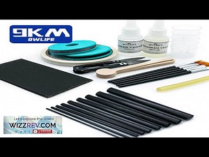 Fishing Rod Repair Kit Complete with Epoxy10pcs Carbon Fiber Sticks Pole Building Review