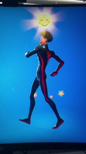 Thick miles morales skib in fortnite#fyp