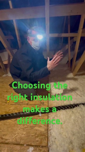 Not all insulation materials deliver the best results for an attic. #insulation