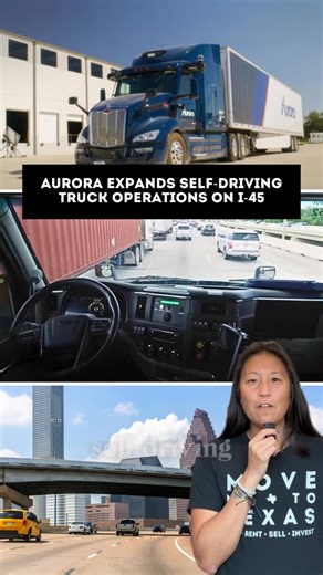 @houston.unlocked on Instagram: "Self-driving 18-wheelers are officially hitting Houston roads at night — no safety driver required Aurora’s autonomous trucks are now making up to 12 trips daily between Dallas and Houston, logging over 20,000 driverless miles since April. Would you trust a fully driverless semi on the freeway?"