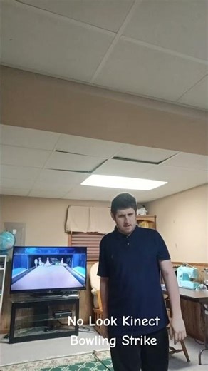 No Look Kinect Bowling Strike