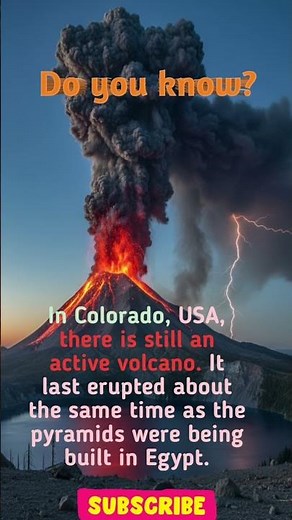 ​The USA Volcano That Erupted 4,000 Years Ago (Dotsero Crater)
