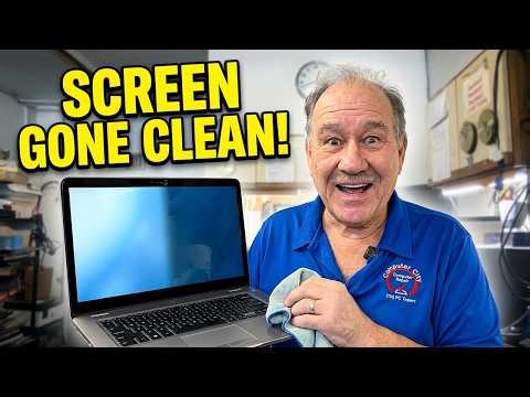LCD Screen Cleaning Hack That Actually Works