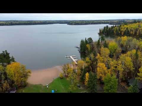 Caddy Lake in Autumn | A Quiet Flight Over Whiteshell