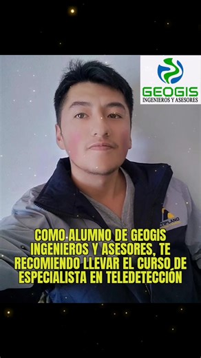 Inscríbete en este Curso Especializado en Teledetección a través de nuestro WhatsApp #GIS #ambiental #TELEDETECCIÓN #topografia #ecologia