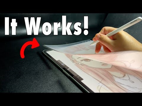 Drawing Over Two Screen Protectors on 2024 iPad | Magnetic Paper Over Tempered Glass | Artist Review