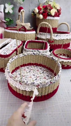 DIY Basket Beginner's Guide How to Make a Beautiful Rope Basket with Handle 12