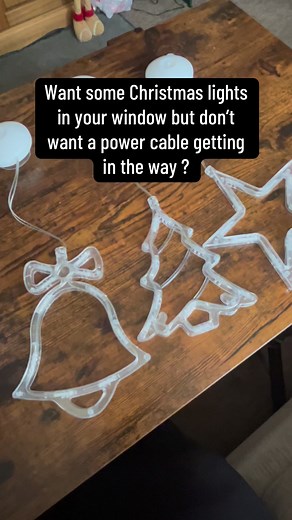 Just added these 3-pack Christmas Window Lights to my holiday setup...