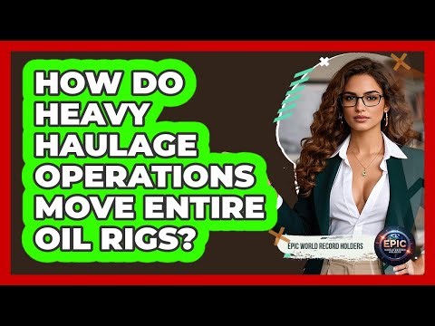 How Do Heavy Haulage Operations Move Entire Oil Rigs? - Epic World Record Holders
