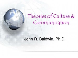 Theories of Culture & Communication - SlideServe
