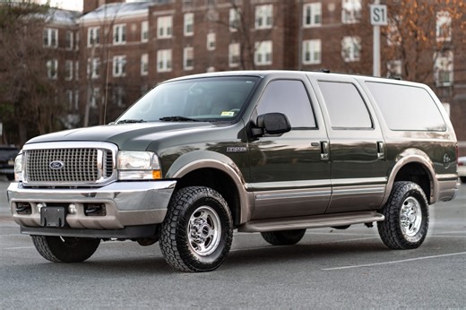 No Reserve: 2002 Ford Excursion Limited Power Stroke 4x4