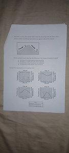 The arrows on the cross section below show the prevailing wind ... | Filo