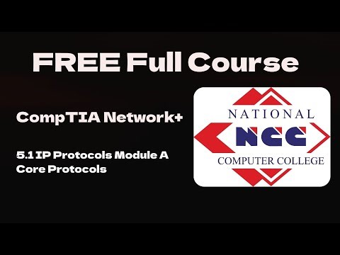 5.1 FREE Full CompTIA Network+ IP Protocols Module A - Core Protocols