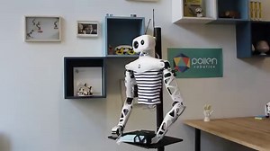 Teaser Reachy's application: Automatic mask detection and distribution Reachy is now able to detect people not wearing a mask and give them one! Image/video credits: Pollen Robotics We strive to get permission for each piece of content we share, and give credits to the rightful owner. If you feel this is not the case, please send us a DM so we can correct this #robotics #technology #design #engineering #innovation #robots #maskdetection #AI #machinelearning #machinevision #COVID19 #safety Do you