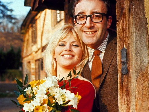 Peter Sellers' many wives: Anne Howe, Miranda Macmillan, Lynne Frederick and Britt Ekland