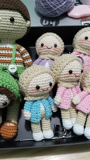 boneka rajut #crochet #amigurumi #rajutancantik #bonekarajut