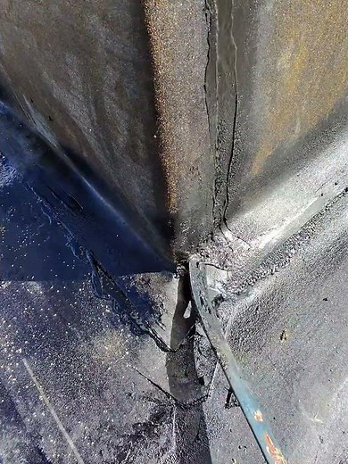 POV Meta Ray Ban - Flat Roof Repair BUR Install Torch Down Material #roof
