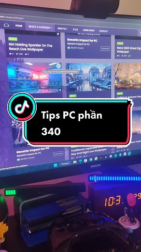 Một nơi lấy ảnh động làm hình nền desktop miễn phí mà anh em không nên bỏ qua #tipspc #pcsetup #techtok #dcgr #thanhcongnghe #LearnOnTikTok