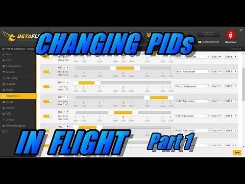 Changing PIDs In Flight Pt 1
