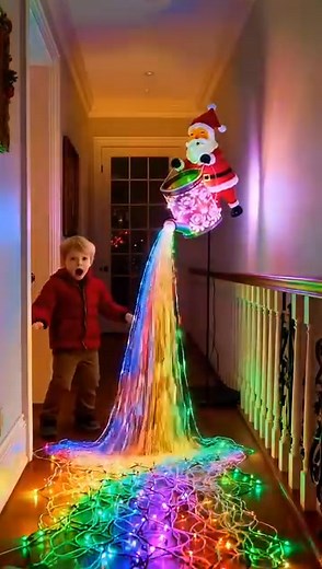 🎄 Light Up Your Garden with a Magical Solar Kettle! ✨ 🎅 Adorned with a delightful Santa motif and intricate cutouts, this charming kettle "pours" a shimmering cascade of rainbow light at night — as if Santa himself is sprinkling starlight across your yard! 🌟 🌞 Powered entirely by the sun: Just 6-8 hours of daylight fuels a magical 8-10 hour automatic glow each evening — no wires, no sockets, no extra cost! 💡 🏠 Perfect for lining pathways, highlighting porches, or nestled among your winter 