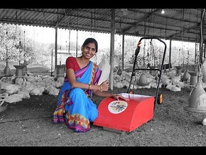 Problem of poultry litter management is solved by new raking method innovated by PakshiMitra
