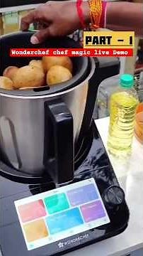 Wonderchef Chef Magic | Live Demo |All-in-One Kitchen Robot #wonderchef #shorts #kitchenappliances