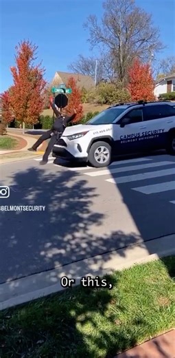 In case you needed help crossing the street. Or if you just needed a laugh 😂 #funny #police