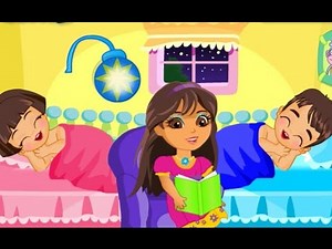 Dora Babysitting Twins - Full Cartoon Game for Children - Dora the Babysitter Episode