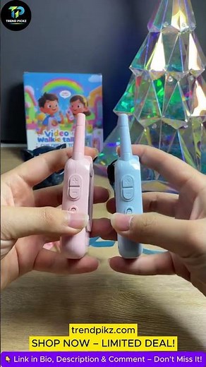 Kids Video Walkie Talkies Review | Rechargeable Video Call Walkie Talkies for Kids