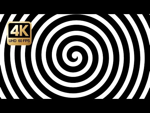 Hypnotic Spiral Loop — 4K/60 • Seamless Ambient Background (No Music, 3Hrs)