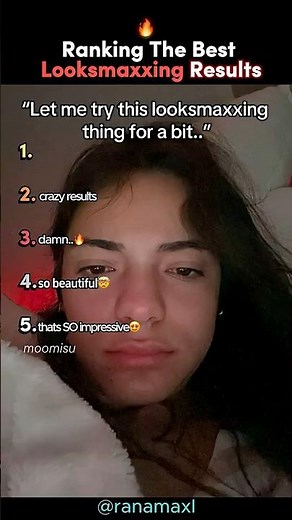Ranking The Best Looksmaxxing Results EVER 🤯 #looksmaxxing