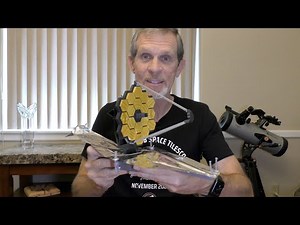 JWST 3D-Printed Foldable Model