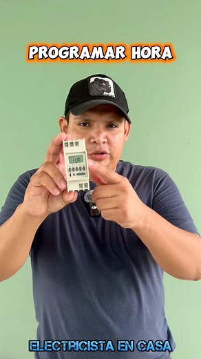 182K views · 4K reactions | Programar hora en timer ⏱️ #electricista #electricidad #ELECTRICISTAS #trabajo #electricistasprofesionales #InstalacionesProfesionales #instalacioneselectricas #tips #control | Electricista En Casa | Facebook