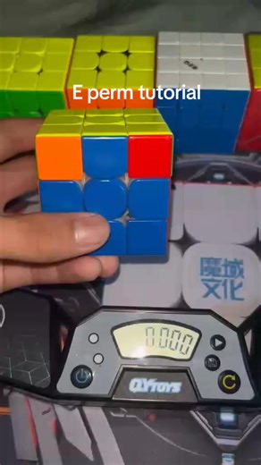 E Perm Tutorial for Rubik's Cube Solvers