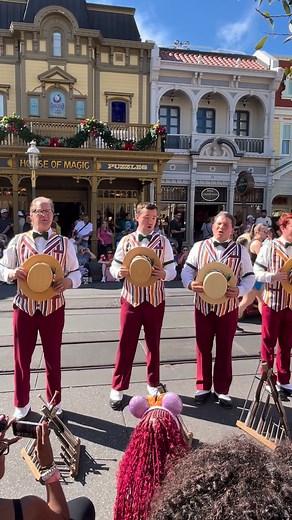 4.5K views · 188 reactions | We ❤️the Dapper Dans!!  #disney #magickingdom #dapperdan #wdw | Disney Addicts | Facebook
