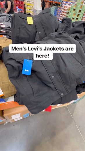 14K views | Men’s Levi’s Jackets are here! Quilted interior lining & dual closure for $69.99 @levis | costcofindsca | Facebook