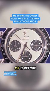 Antiques Roadshow | this Rolex is worth hundreds of thousands of dollars! #antiquesroadshow #antiqueroadshow #rolex #rolexoyster #antique #antiquewatch #CapCut part 1 | Ever Antique