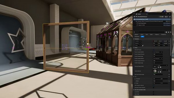 Breakable Glass v2 UE5 – Advanced Procedural Fracturing!