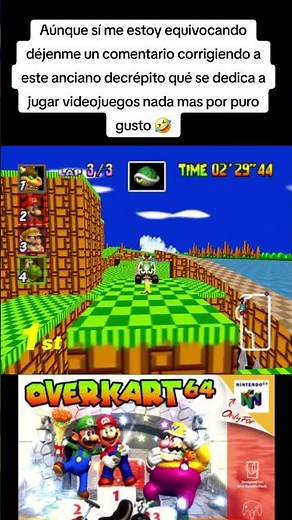 Bowser and the second track of the Flower Cup in Mario Kart 64. #mariokart64