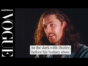 In the dark with Hozier, before his Sydney show | Vogue Australia