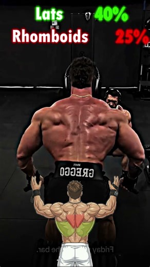 T Bar Row to Build a Thick Strong Back #shorts #fitness #backworkout