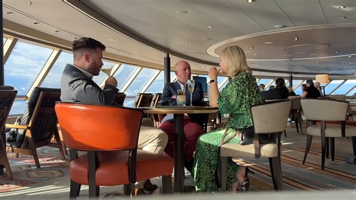 What you actually get paying for first class at sea in Alaska