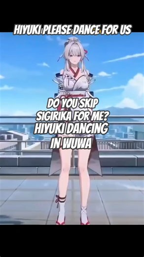 Hiyuki Dance in wuwa 3.2 Update #wuwa #wutheringwaves #shortsfeed #shorts #鳴潮 #wuwaedit