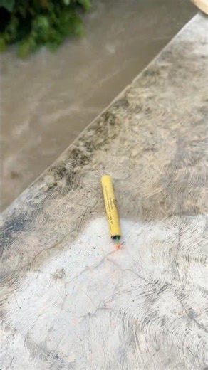 Experiment Firework in river #fireworkshorts #fireworks #shorts #crackers