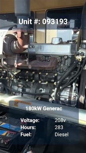 300kW Cummins Diesel Generator LOAD BANK TEST | 3-Phase 120/208V (Unit 093192)