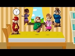 Alvin and the Chipmunks Jumping on the Bed - Five Little Monkeys Jumping on the Bed Nursery Rhymes
